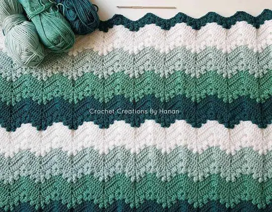 Crochet The 6-Day Kid Blanket Pattern