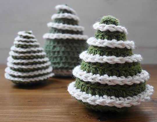 Easy crochet Christmas Tree free pattern
