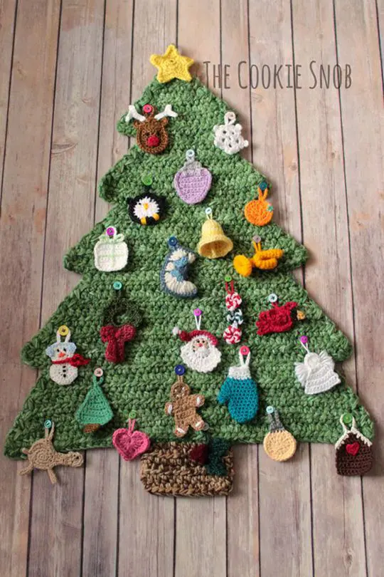 Christmas Tree Advent Calendar