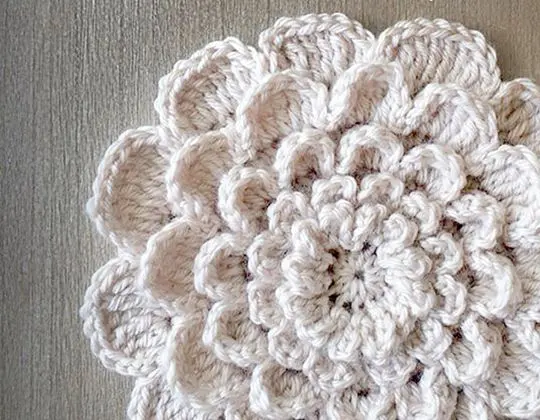 Crochet The Never Ending Wildflower Free Pattern