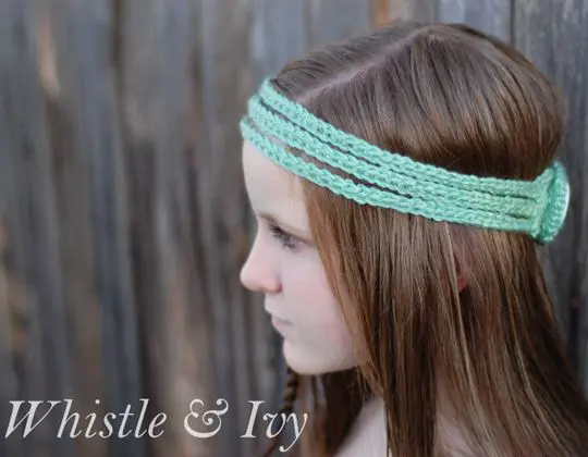 Crochet Boho Crochet Headband pattern