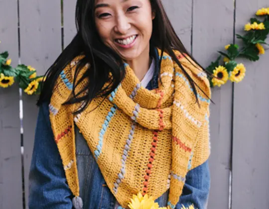 Crochet Farmers Market Wrap free pattern