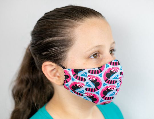 Olson Face Mask free sewing pattern