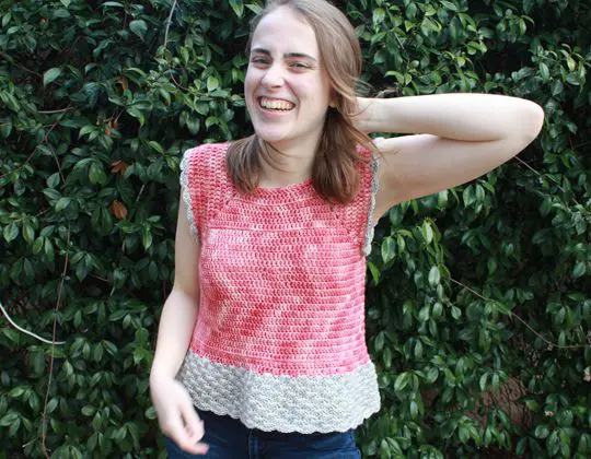 Crochet She Sells Sea Shells Top free pattern