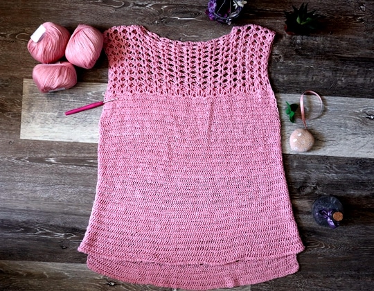 Crochet The Options Top free pattern