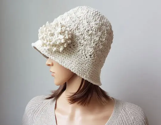 Crochet Soft Cotton Sunhat free pattern