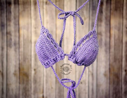 Crochet Bikini Top free pattern