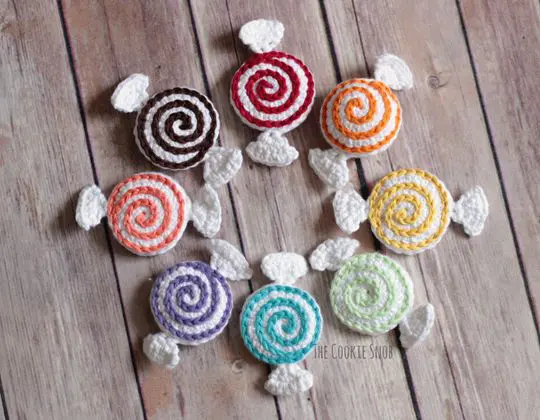 Crochet Candies free pattern - Crochet Pattern for Halloween