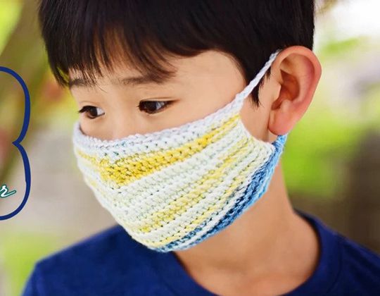 Crochet Face Mask with Liner free pattern - Crochet Pattern for Face Mask