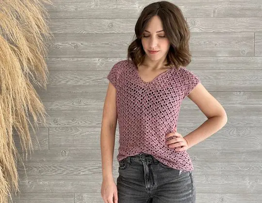 Crochet The Sweetpea Crochet Top free pattern