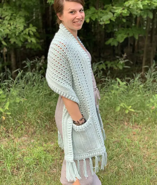 Crochet The Gotto Godda Wrap free pattern - Crochet Pattern for Pocket Shawls