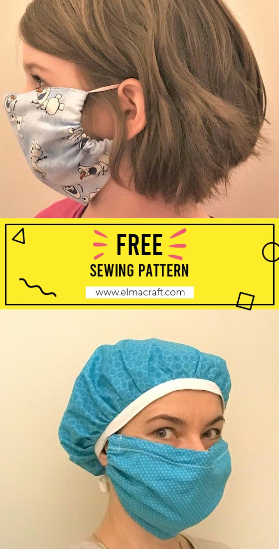 25 Sewing Patterns for Face Masks to Keep Your Family Safe - Elma Craft