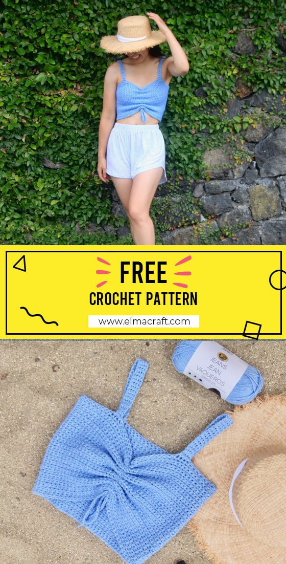 Ready, Set, Summer! 25 Gorgeous Crochet Top Patterns - Elma Craft
